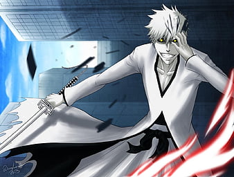 Ichigo Dual Sword Zanpakuto Bleach TYBW 4K Wallpaper iPhone HD Phone #7781i