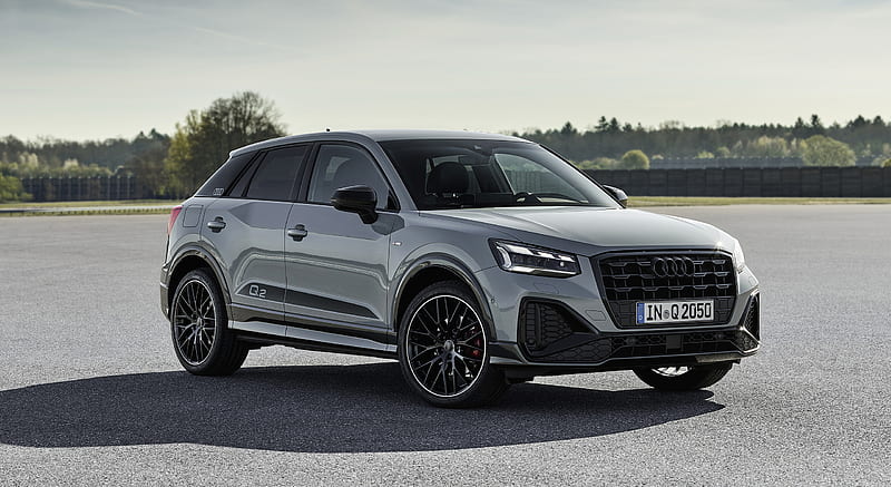 2021 Audi Q2 (Color: Arrow Gray) - Front Three-Quarter, car, HD ...