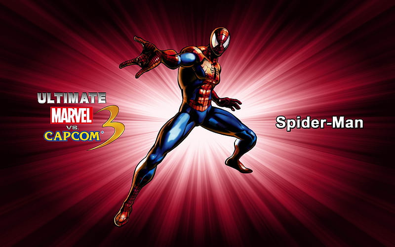 Spider Man-Ultimate Marvel vs Capcom 3 Game, HD wallpaper