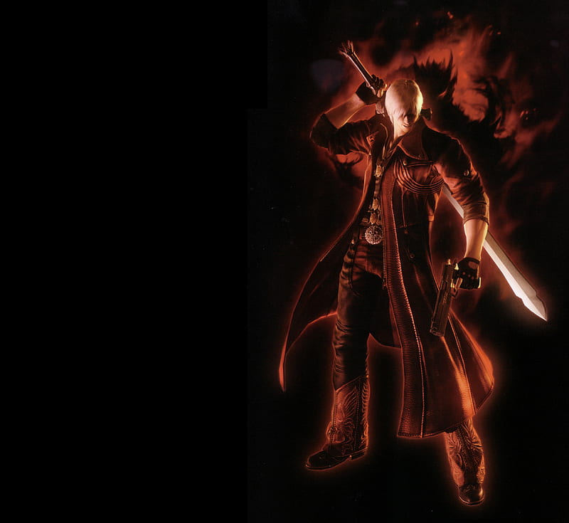 Wallpaper weapons, sword, art, guy, devil may cry, dante for mobile and  desktop, section игры, resolution 2480x1937 - download