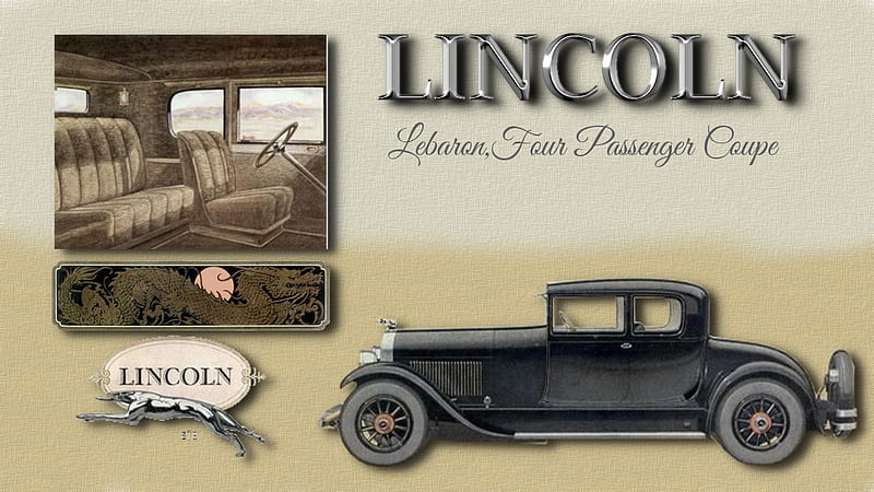 1927 Lincoln 4 passenger LeBaron Coupe, Ford Motor Company, 1927 Lincoln, Lincoln Cars, Lincoln background, Licoln Cars, Lincoln Automobiles, Lincoln, HD wallpaper