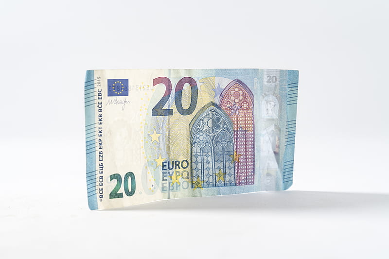 20 Euro banknote, HD wallpaper