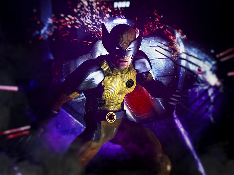 Wolverine Claws Digital Art, wolverine, digital-art, artwork, artist, superheroes, HD wallpaper