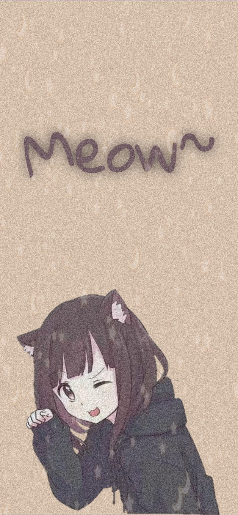 Anime Neko Girl, anime girl, cute, kawaii, meow, otako, weeb, HD phone  wallpaper | Peakpx