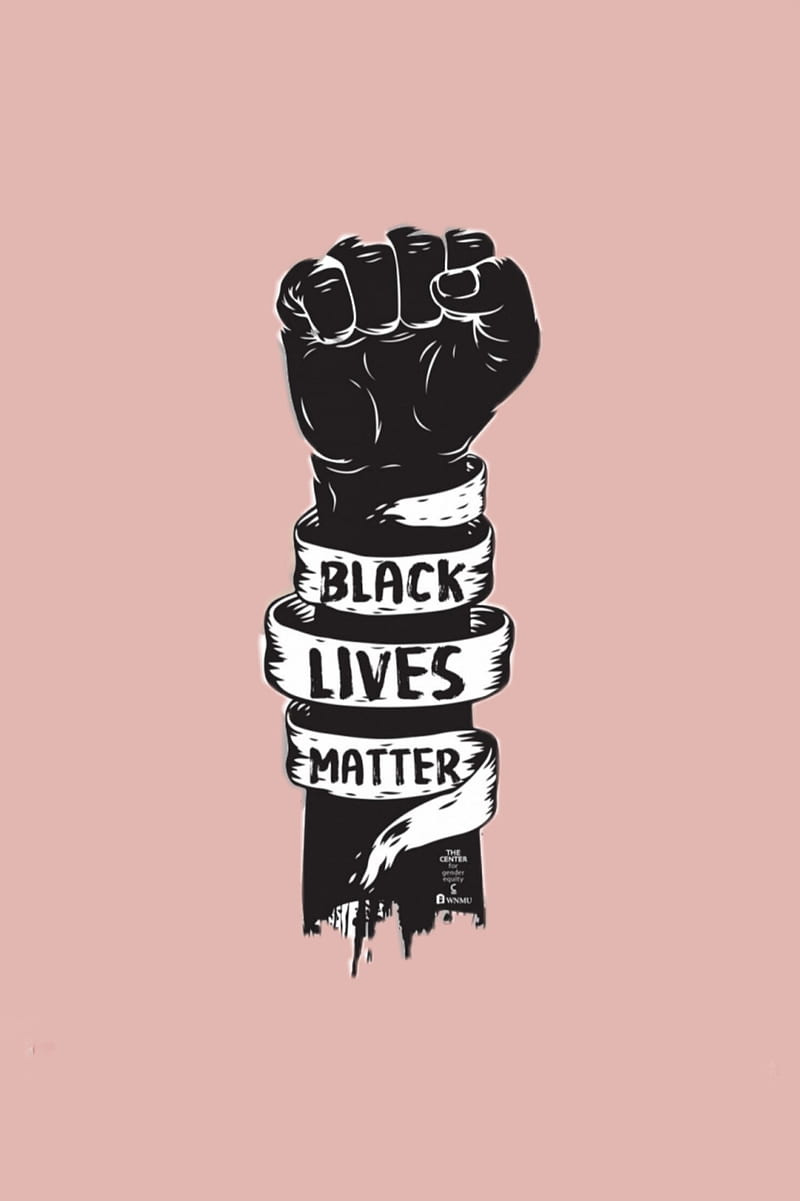 BLM , aesthetic, beige, black lives matter, justice, simple, HD phone wallpaper
