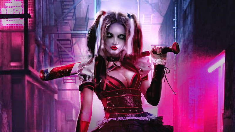 2020 Harley Quinn Artworks, harley-quinn, superheroes, artwork, HD wallpaper