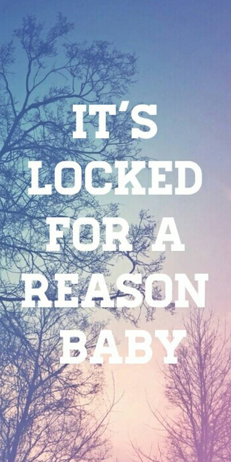 Download Mind Yourself Its Locked For A Reason Wallpaper  Wallpaperscom