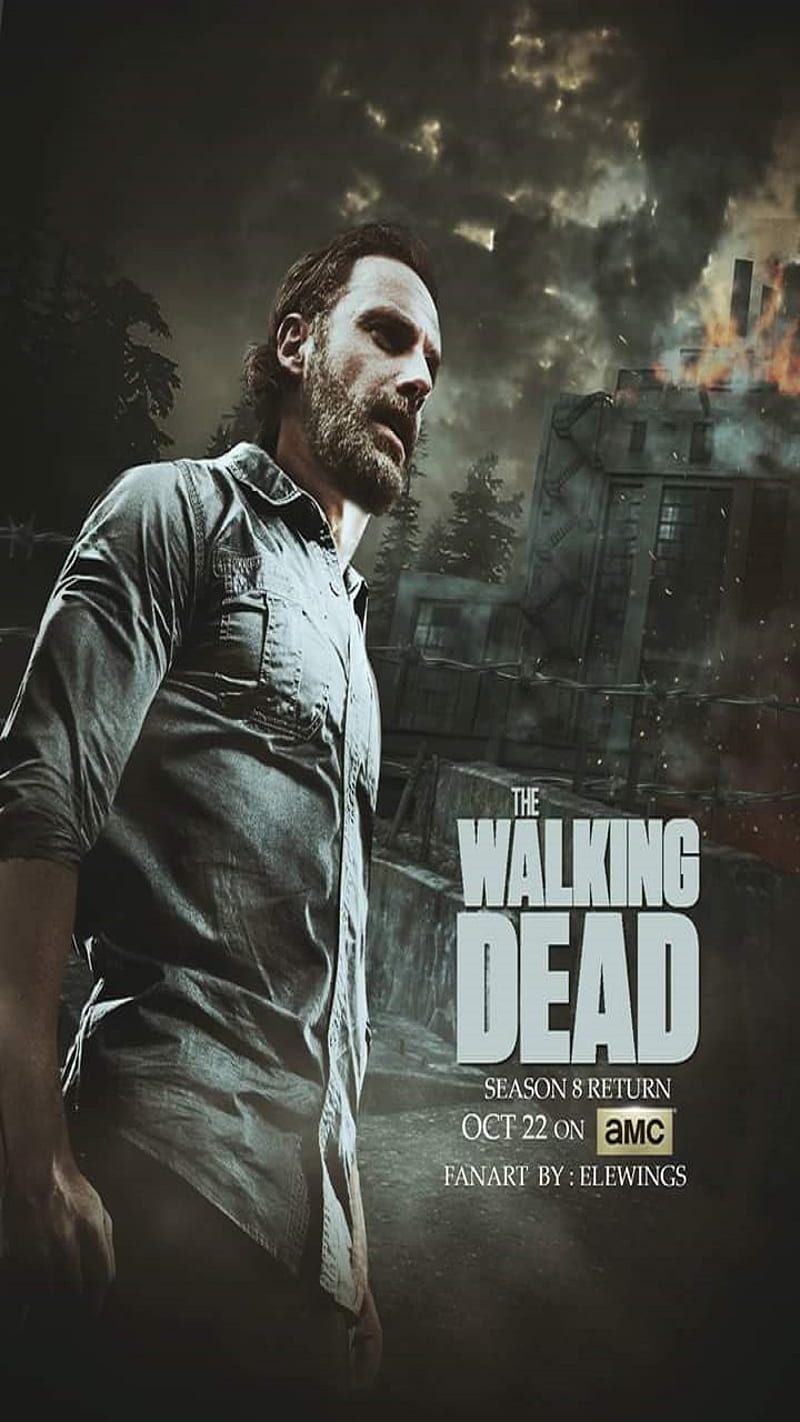 The Walking Dead S8, 2017, season 8, the walking dead, HD phone wallpaper