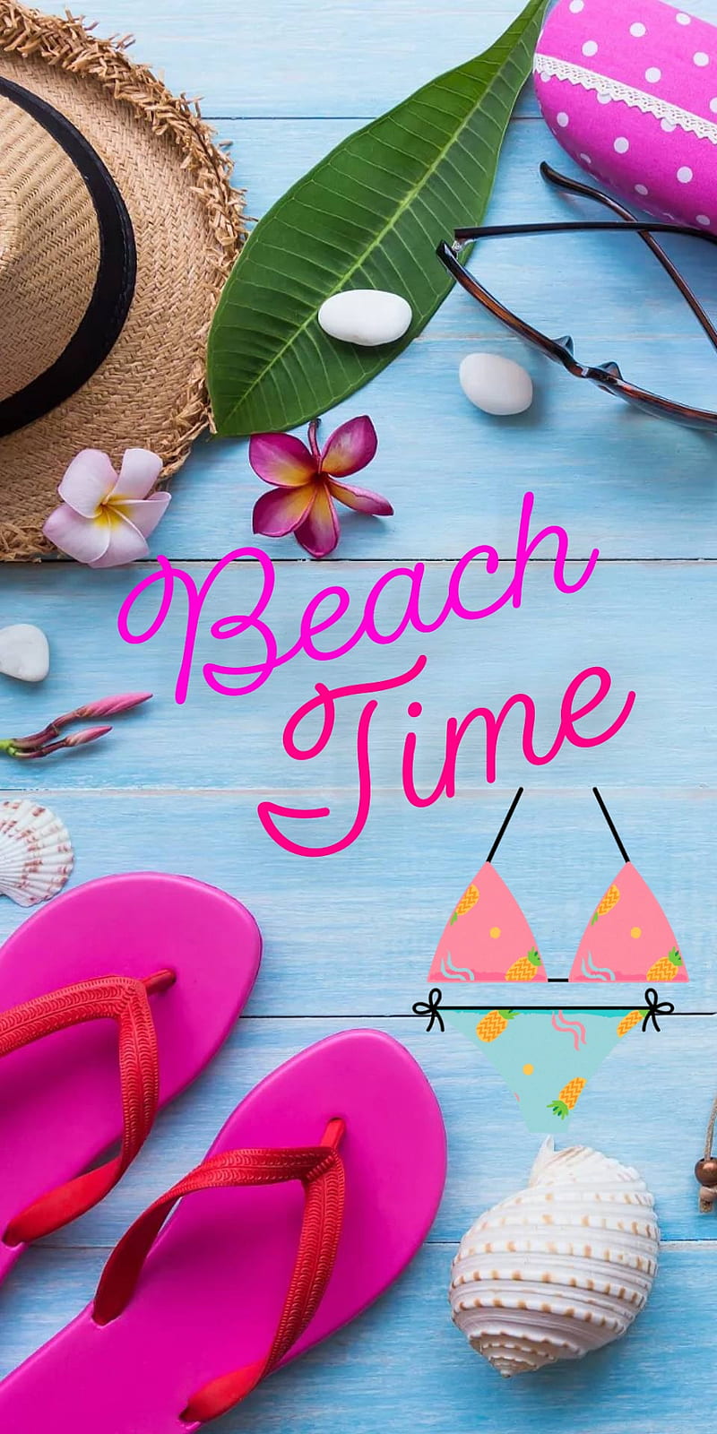 Beach time fun , cute, fun, summer, HD phone wallpaper