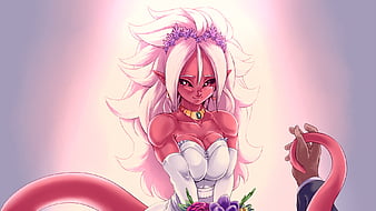Dragon Ball Legends Android 21 Sexy Pink Art Backpack