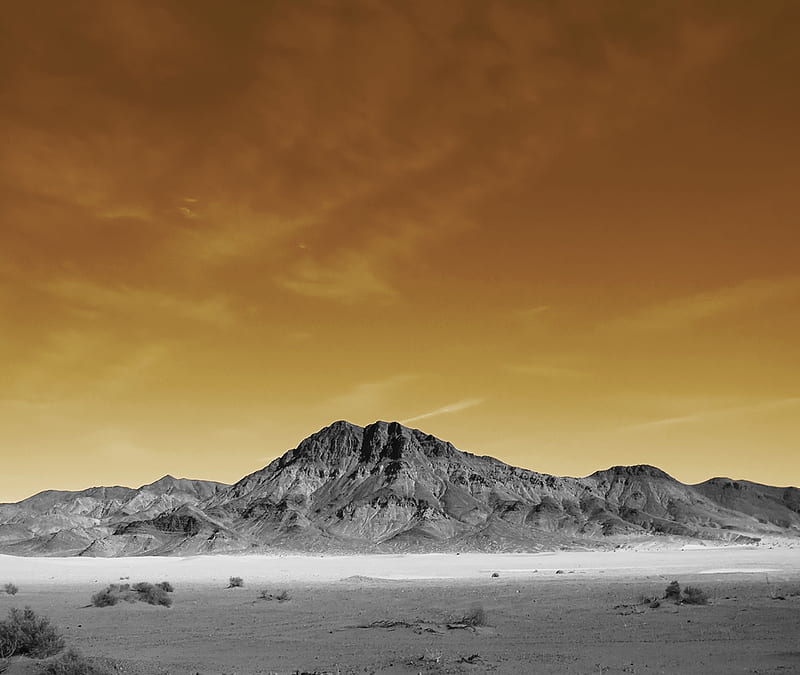 DesertLand 2, abandoned, bare, death valley, desert, fiction, landscape, moon, HD wallpaper