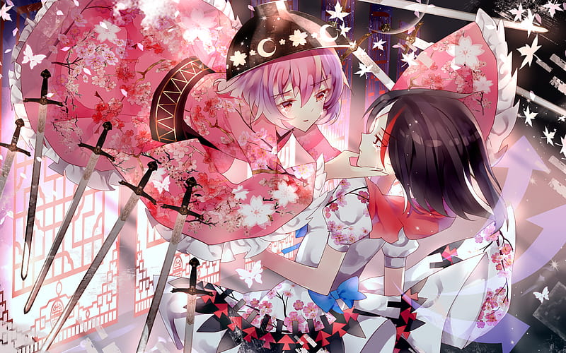 Shinmyoumaru Sukuna, Seija Kijin, kimono, protagonist, Touhou, HD wallpaper