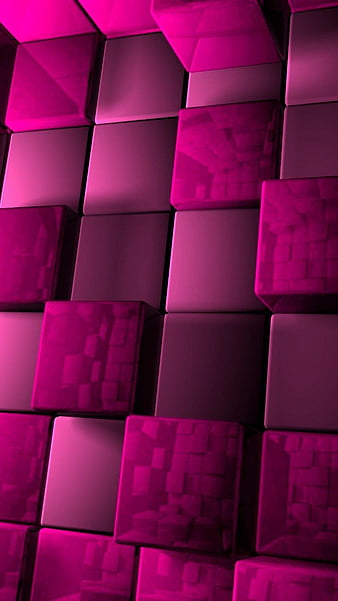 Abstract colorful cube background wallpaper Vector Image