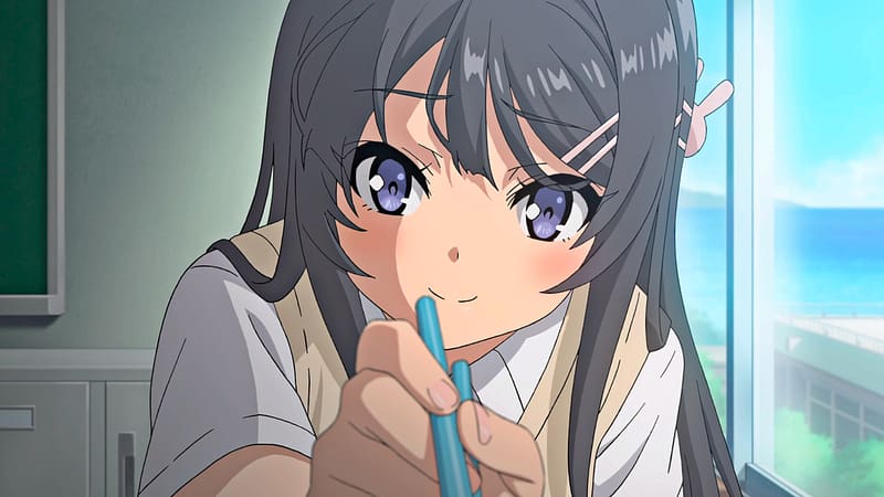 Anime, Mai Sakurajima, Rascal Does Not Dream Of Bunny Girl Senpai, HD wallpaper
