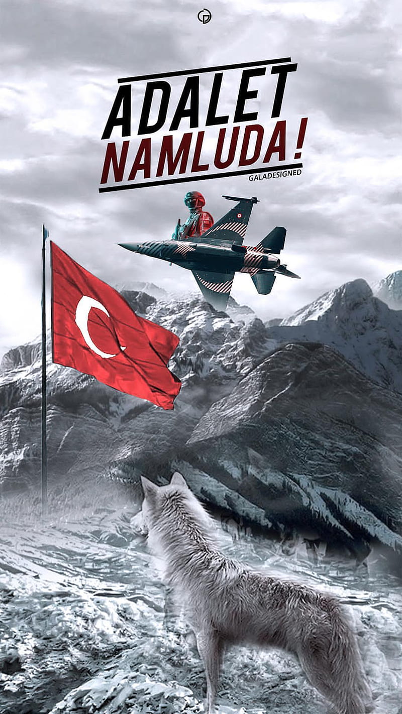 Turk, flag, HD phone wallpaper