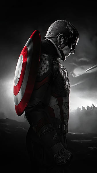 Captain America, marvel, superhero, HD phone wallpaper