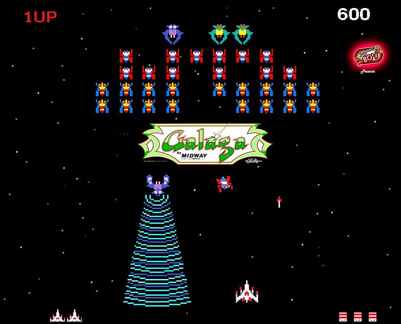 1920x1080px, 1080P free download | 80's mania: Galaga, arcade ...