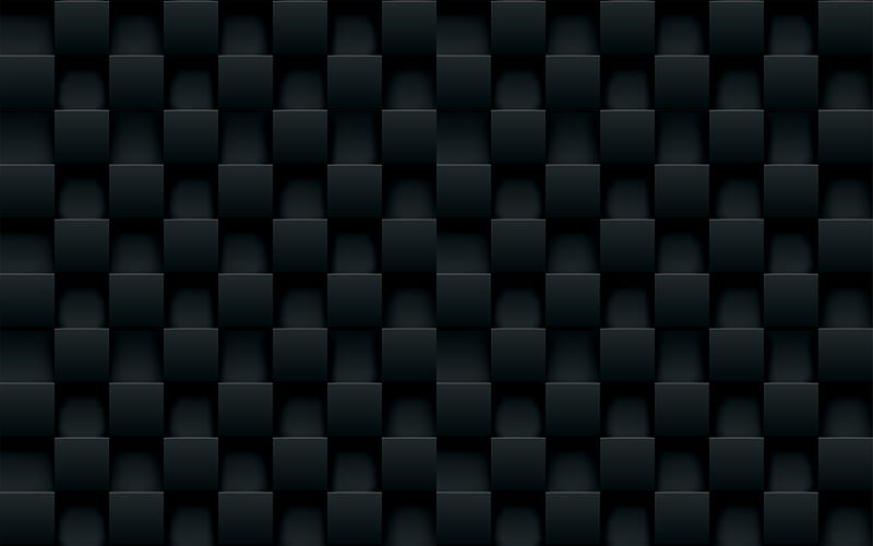 HD black 3d squares wallpapers | Peakpx