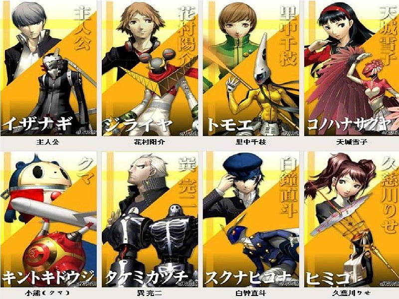 Hd Persona Heroes Wallpapers Peakpx