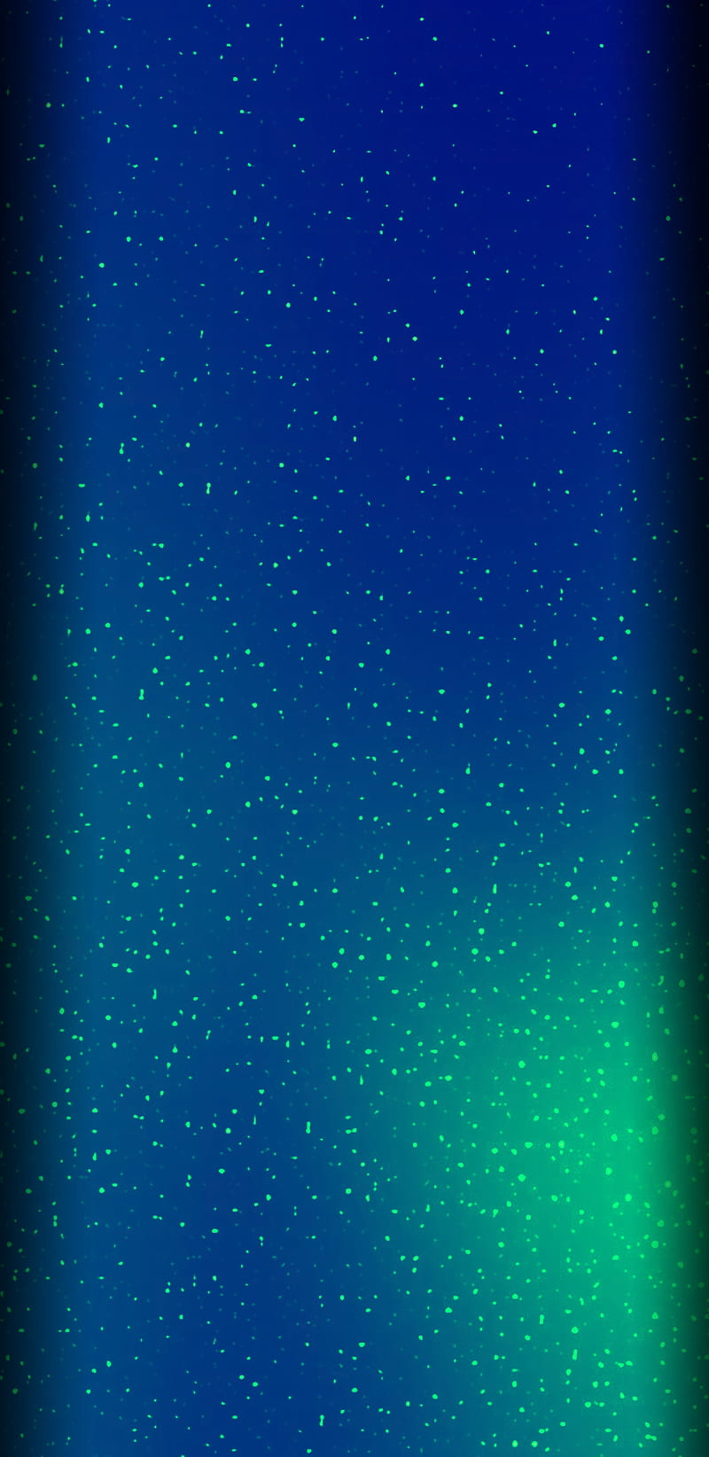 Celestial Blue Green, blue, gradient logo, mix, night, note, sky, stars, themes, HD phone wallpaper
