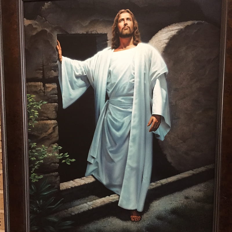 Jesus Risen, easter, tomb, HD phone wallpaper
