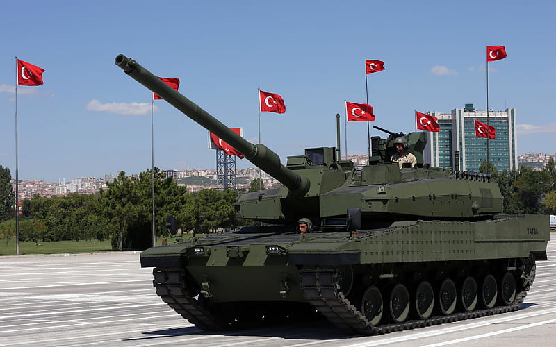 Altay, Turkish main battle tank, MBT, Turkey, modern armored vehicles, new tanks, HD wallpaper