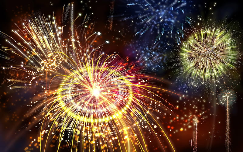 Creative CG-Festival Firework 1, HD wallpaper