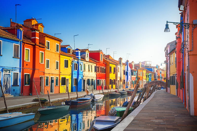 Venice City Boats , venice, city, world, boats, HD wallpaper