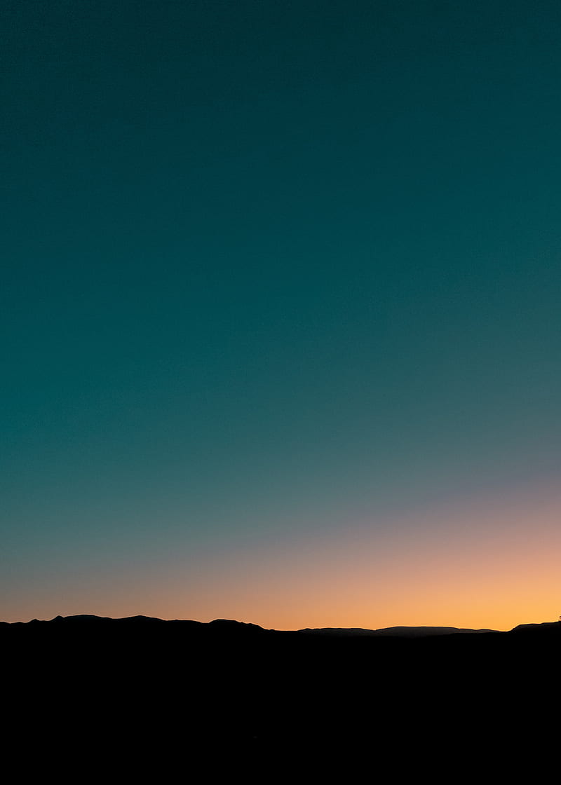 dusk, dark, nature, evening, HD phone wallpaper