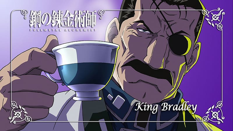 Anime, Fullmetal Alchemist, King Bradley, Wrath (Full Metal Alchemist), HD wallpaper