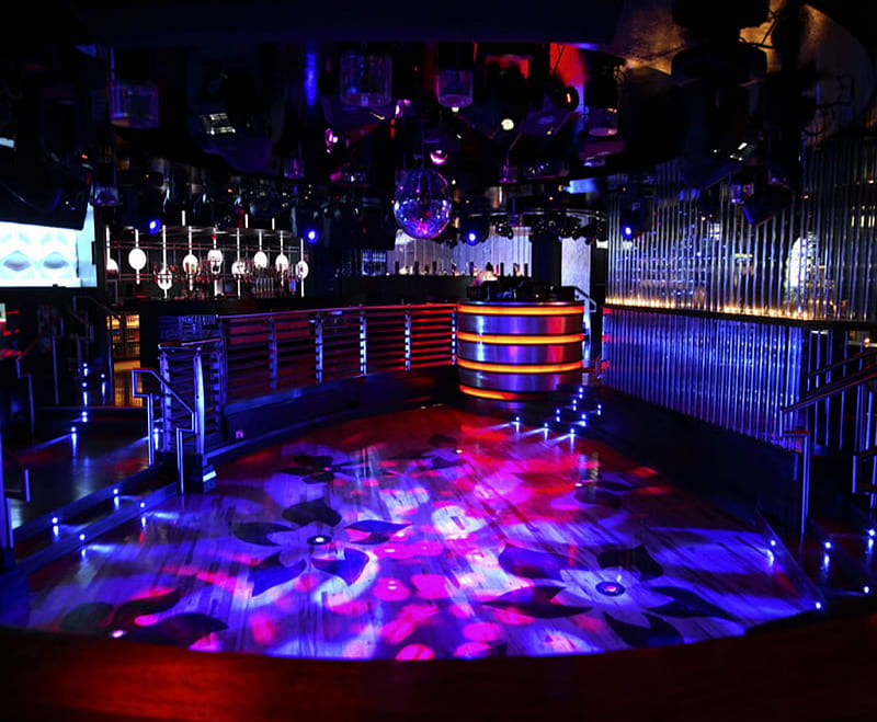 Nightclub Scene Background