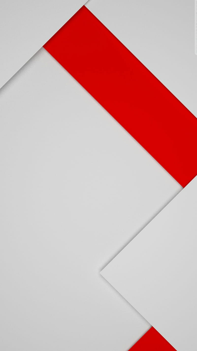 Galaxy S N White, galaxy, material, minimal, red, samsung, white, HD phone wallpaper