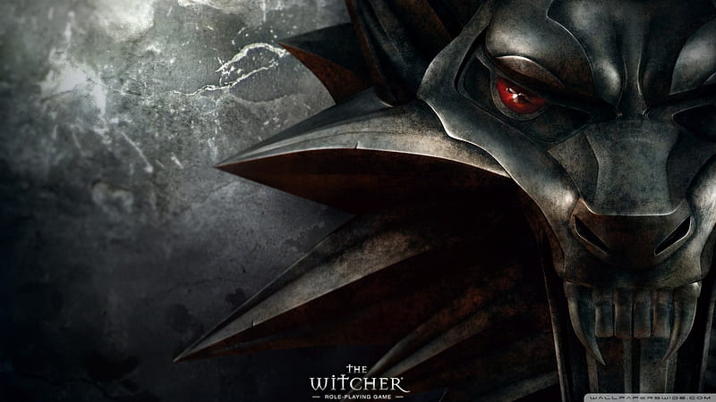The Witcher, evil, bad, wolf, big, HD wallpaper