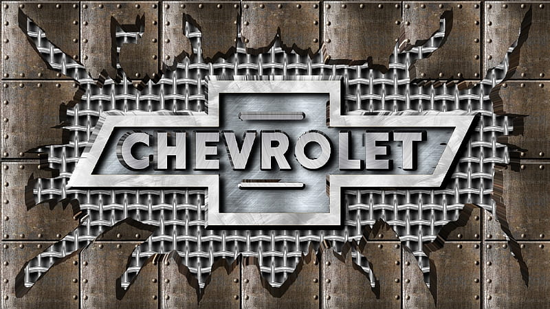 Old cracked steel 1920s Chevrolet logo, Chevrolet logo, Chevrolet, Chevrolet logo , Chevrolet logo Background, Antique Chevrolet emblem, Chevrolet Car emblem, HD wallpaper