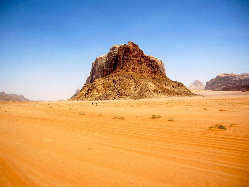 Wadi Rum Jordan, sand, wadi rum, desert, jordan, HD wallpaper
