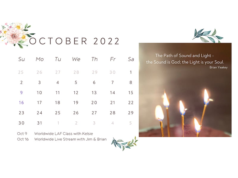ILM Calendar, October 2022 calendar, HD wallpaper
