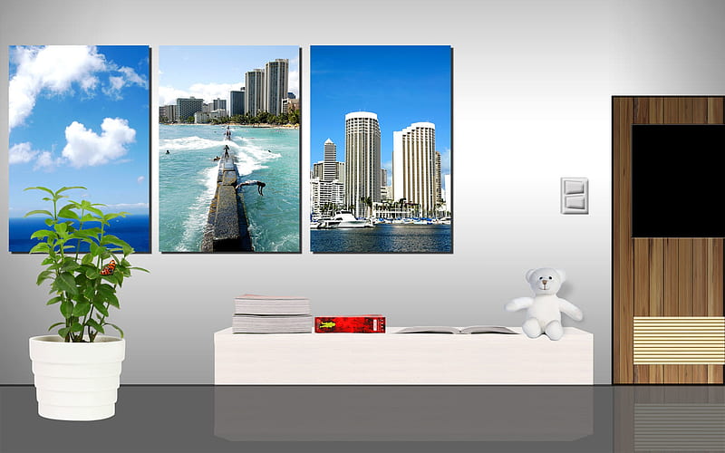 Art and Design Creative Design interior wall decoration 802, HD wallpaper