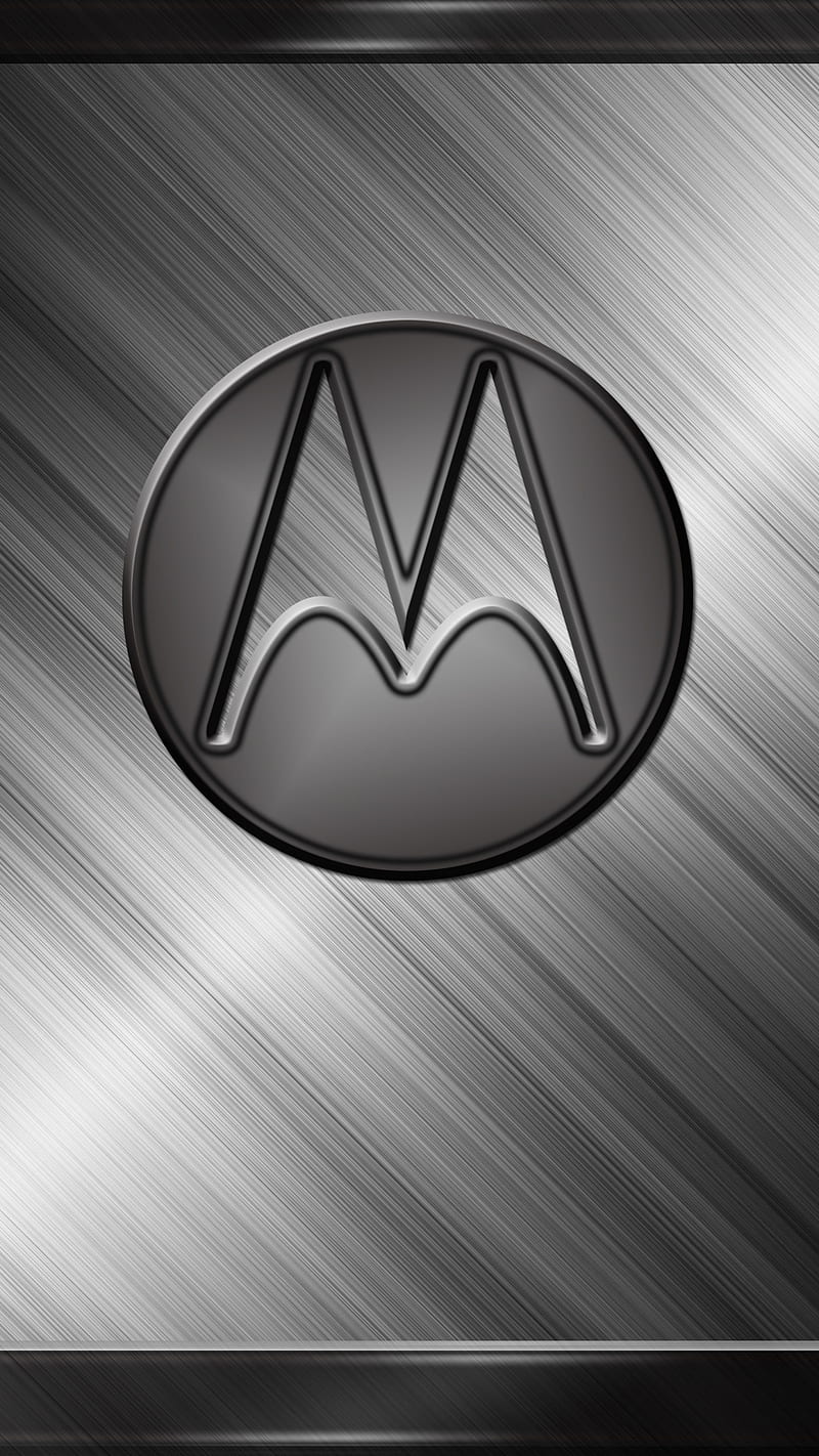 Motorola by me, g4, iron, lenovo, logo, logos, metal, plus, silver, HD phone wallpaper