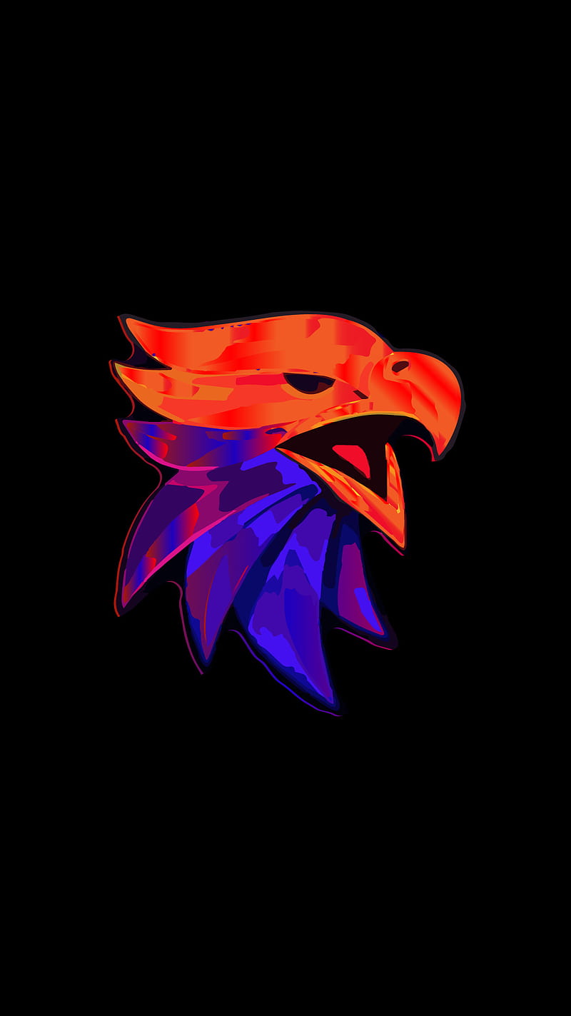 Super Dragon Bird, black, desenho, fire, graphic design, heart, purple, red, world, HD phone wallpaper