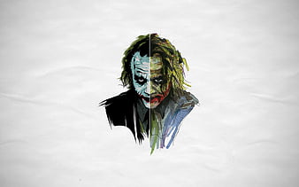 Joker Heath Ledger The Dark Knight 4K Wallpaper iPhone HD Phone #4010h