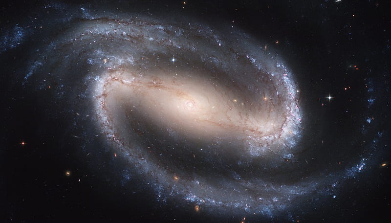 Barred Spiral Galaxy NGC 1300, stars, cool, space, fun, galaxy, HD wallpaper