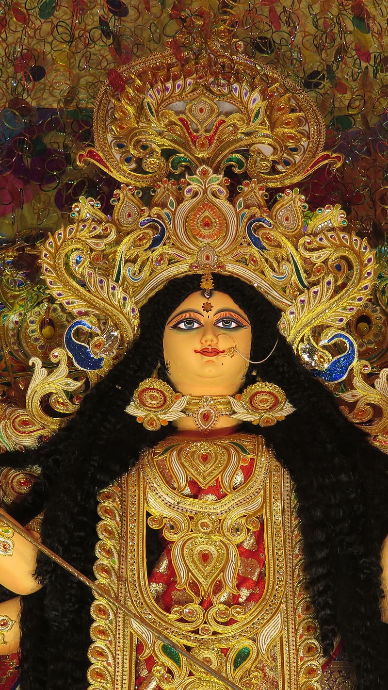 Durga Maa Ka, Goddess, devi maa, god, HD phone wallpaper | Peakpx