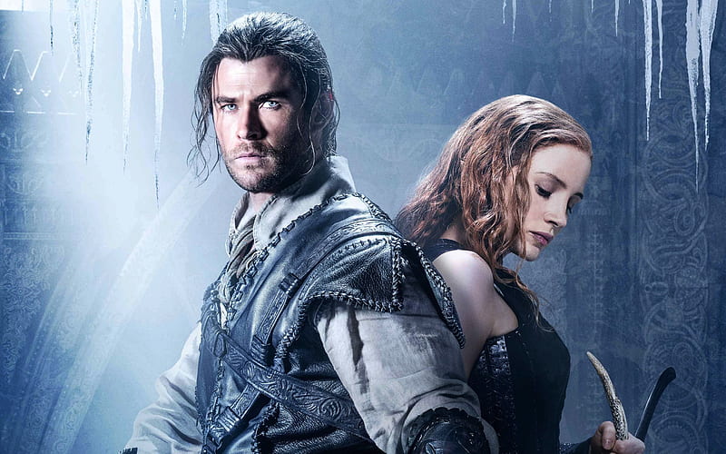 Chris Hemsworth And Jessica Chastain The Huntsman Winters War, the-huntsman-winters-war, movies, 2016-movies, HD wallpaper