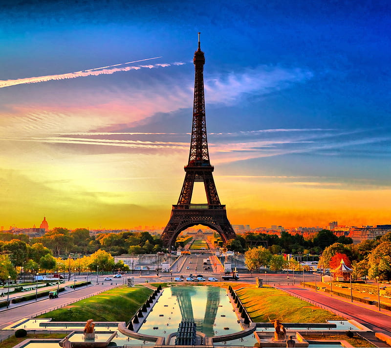 Eiffel Tower, paris, HD wallpaper