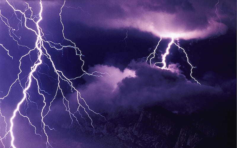 FORCE OF NATURE, nature, storm, lighting, force, HD wallpaper