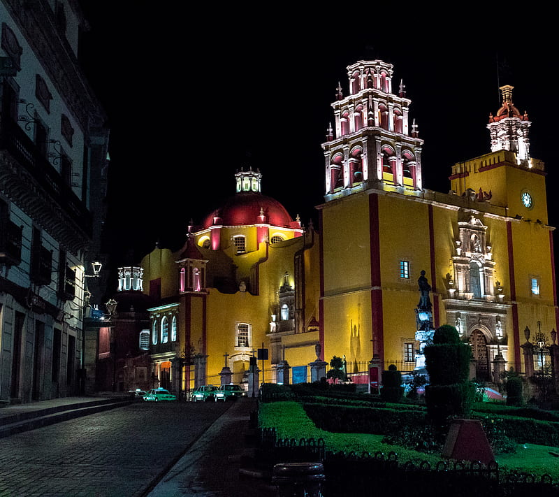 Guanajuato, lights, HD wallpaper