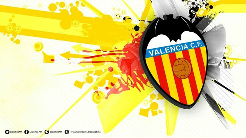 Valencia CF, la liga, valencia, football, HD wallpaper