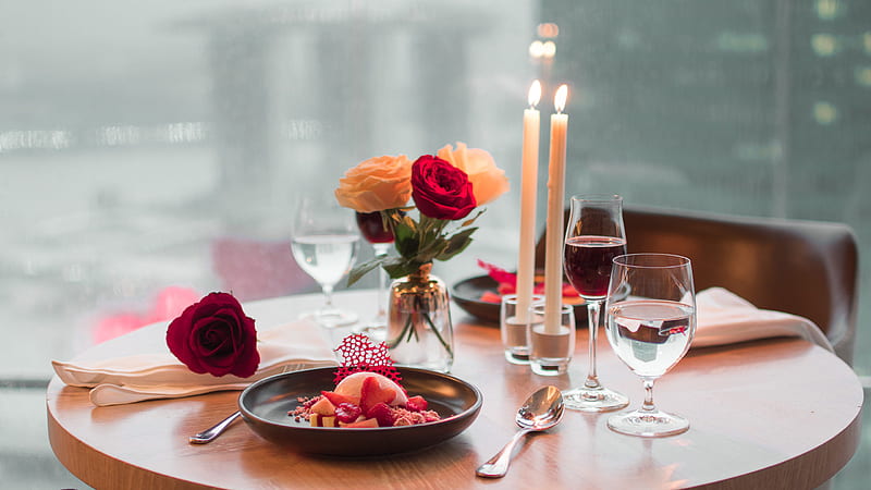Singapore's best Valentines Day dinner menus for a romantic date night, Valentine's Dinner, HD wallpaper