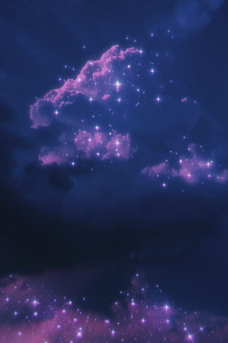 Cielo violeta, clouds, HD phone wallpaper