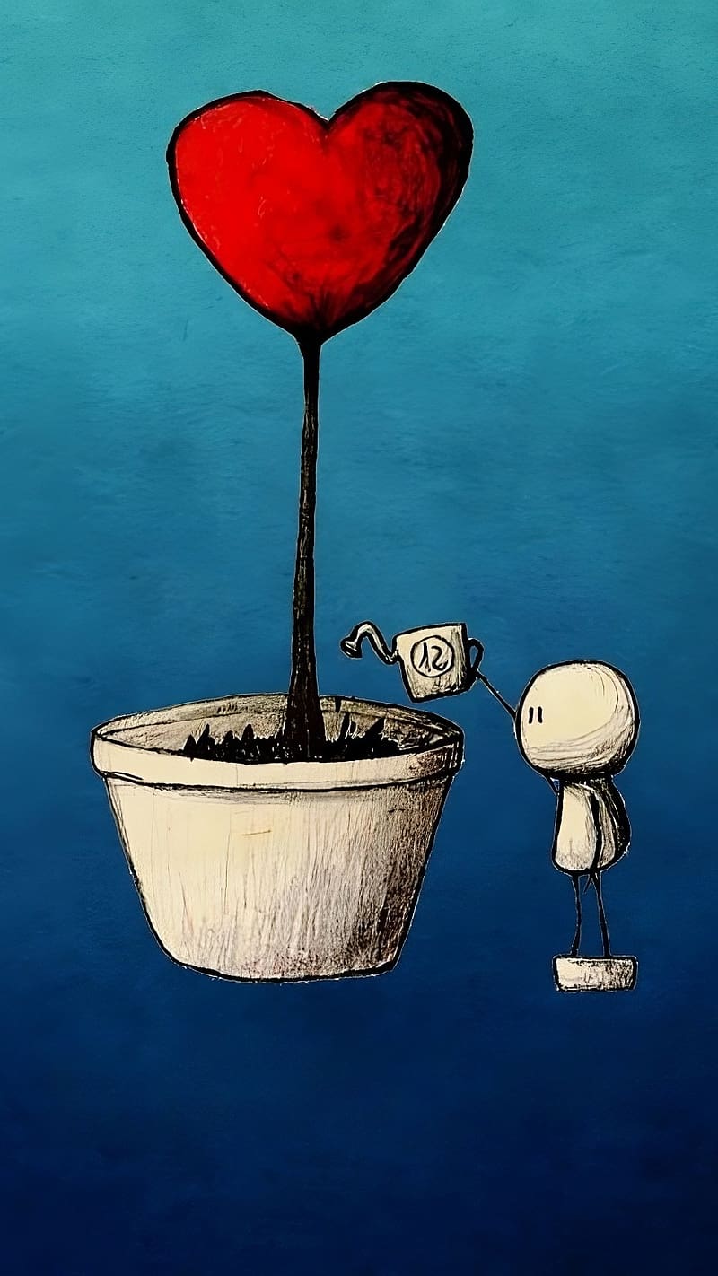 Love Feeling, heart, love, feeling, HD phone wallpaper Peakpx